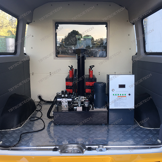Deflectómetro de caída de peso FWD-Montado en vehículo
